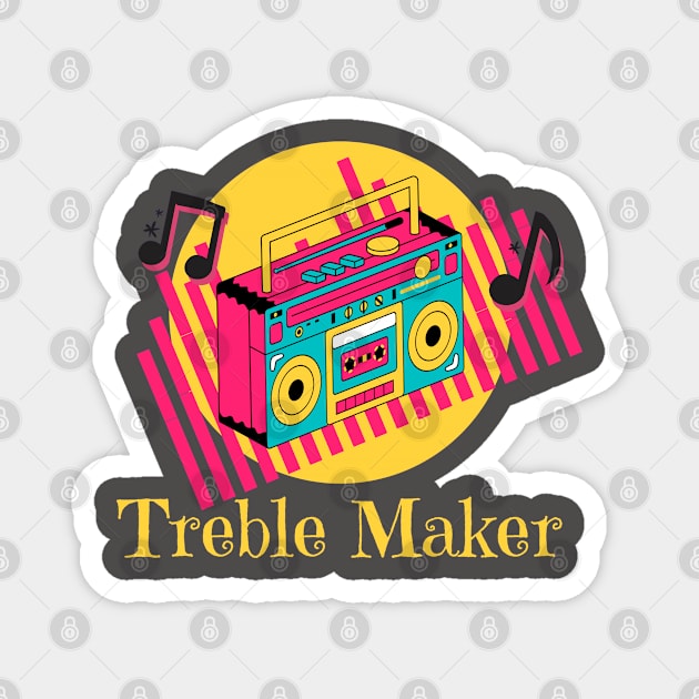 Music Treble Maker Magnet by UrbanCult