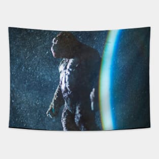 Kong in the Rain Tapestry