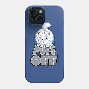 Angry Cat Puff Off Phone Case