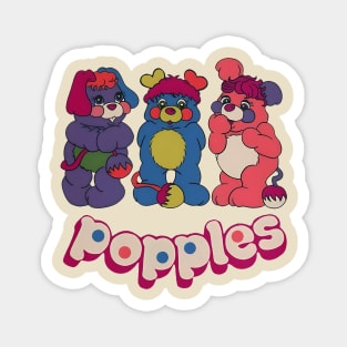 Popples Cute Bear Magnet