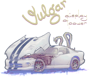 Dodge Viper GTS - vulgar display of power Magnet