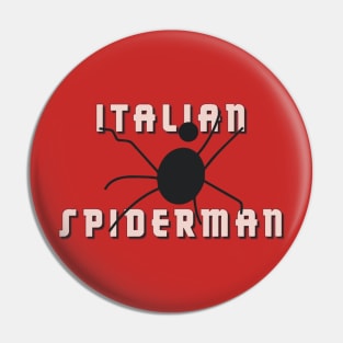 Italian Spiderman Movie Title Pin