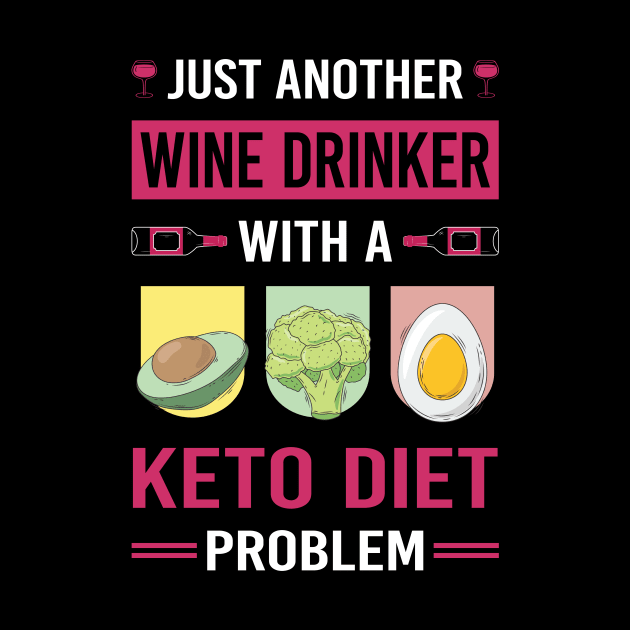 Wine Drinker Keto Diet Ketogenic Ketone Ketosis by Good Day