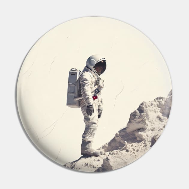 Climb Astronaut Pin by Pozter