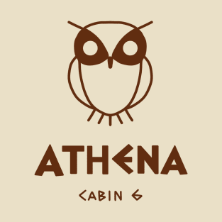 Athena symbol cabin 6 T-Shirt