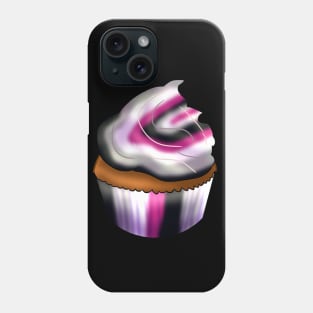 Asexual LGBTQ Cupcake Phone Case