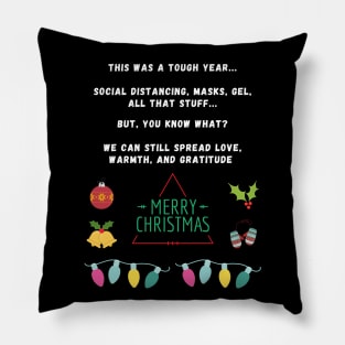 A tough Christmas Pillow