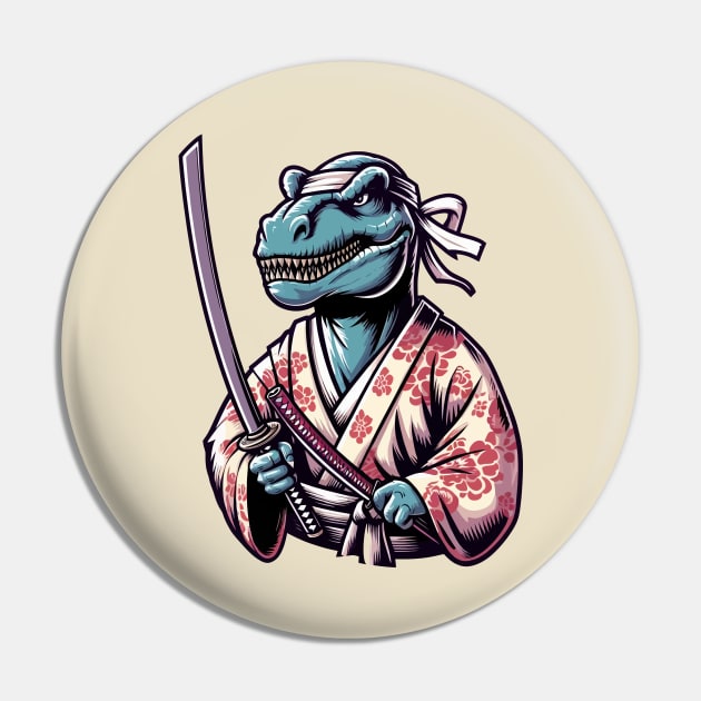 Rex and Katana Pin by NayaRara