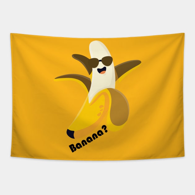 Banana? Tapestry by Ernesta 