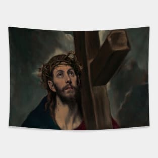 Christ Carrying the Cross by El Greco Tapestry