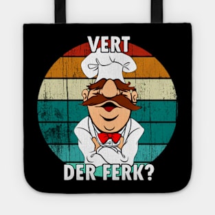 Vert Der Ferk Retro Tote