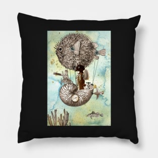 Flotilla - Claude & Blowfish Pillow