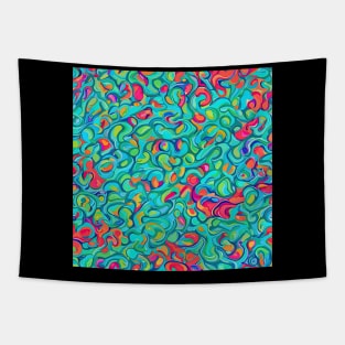 omg pattern abstract background Tapestry