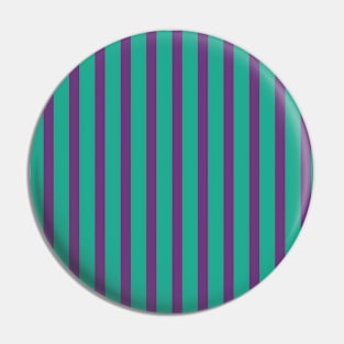 Adarsh | Teal and Violet Stripes Pattern Pin