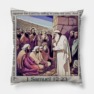 1 Samuel 12:12 Pillow