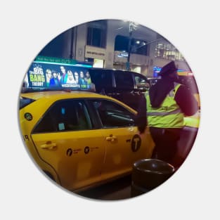 Yellow Cabs, Grand Central Terminal, Manhattan, NYC Pin