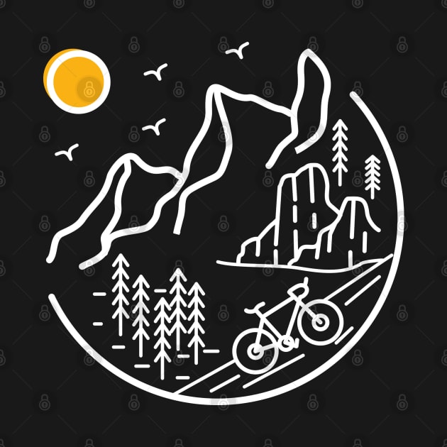 mountain bike by gravisio