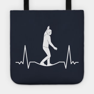 No Balance Slackline heartbeat Tote