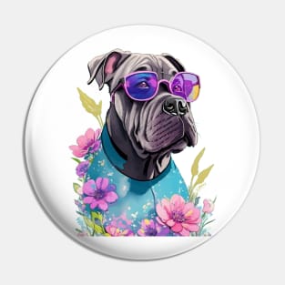 Dog Hawaiian Pin