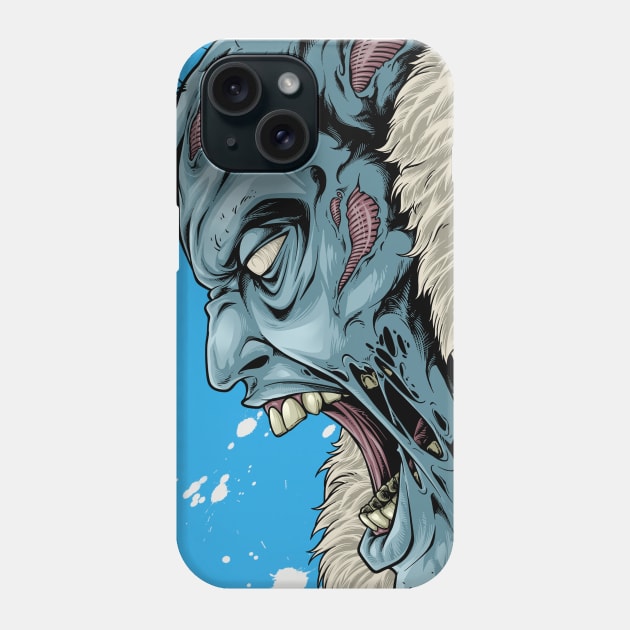 the winter war zombie Phone Case by TOSSS LAB ILLUSTRATION