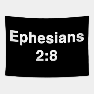 Ephesians 2:8 Typography Tapestry