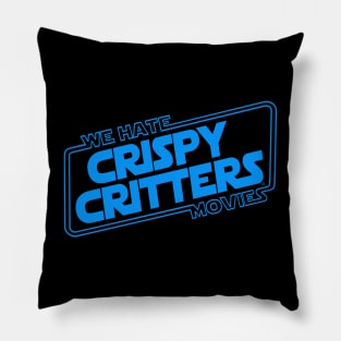 Crispy Critters (Blue) Pillow