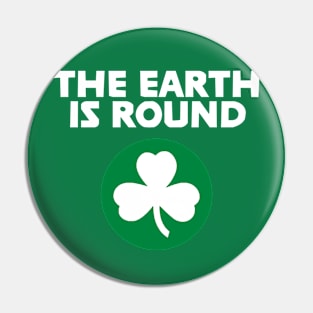 Boston Celtics Kyrie Irving The Earth Is Round Pin