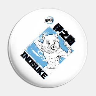 DEMON SLAYER: INOSUKE BLUE Pin