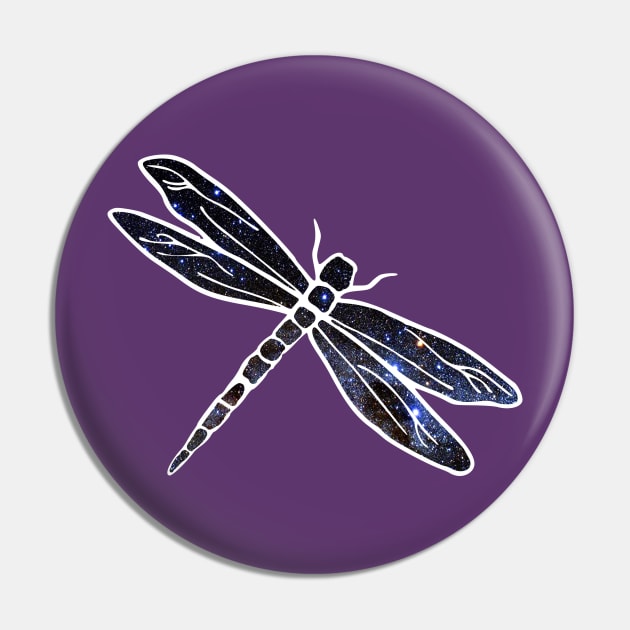 Space Dragonfly Pin by Shrenk