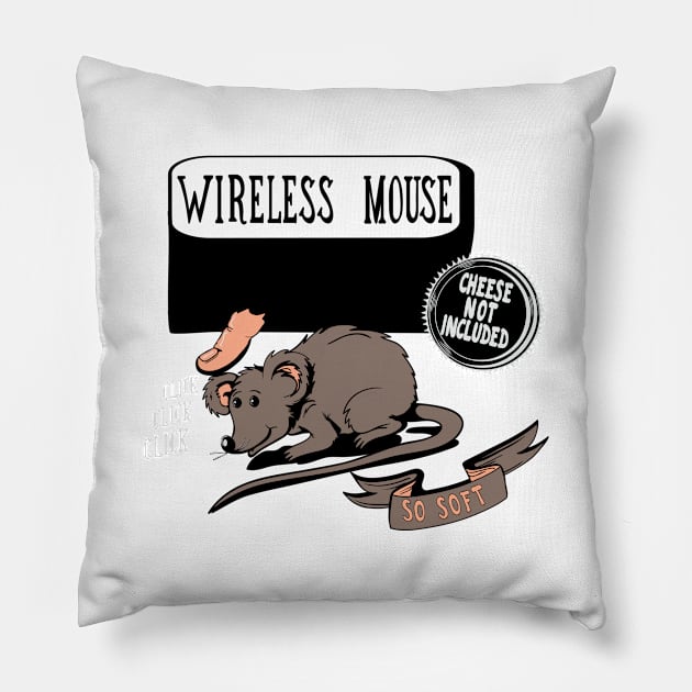 Wireless Mouse Pillow by BrillianD