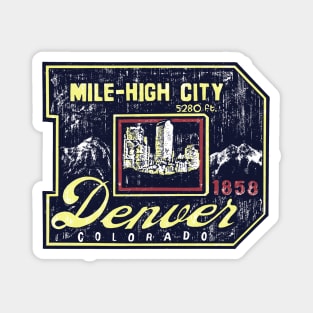 D is for Denver Magnet