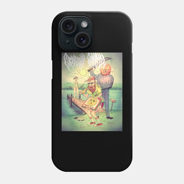 Groovy Ghoul Pizza Camp Phone Case by Groovy Ghoul