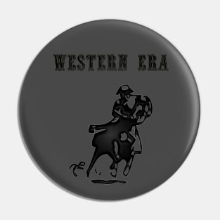 Western Era - Cowboy on Horseback 4 Pin