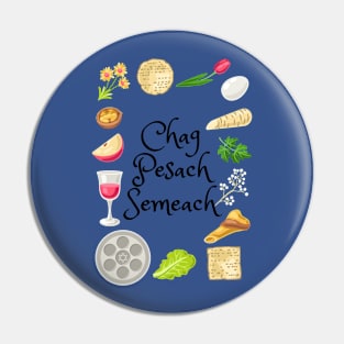 Chag Pesach Semeach Pin