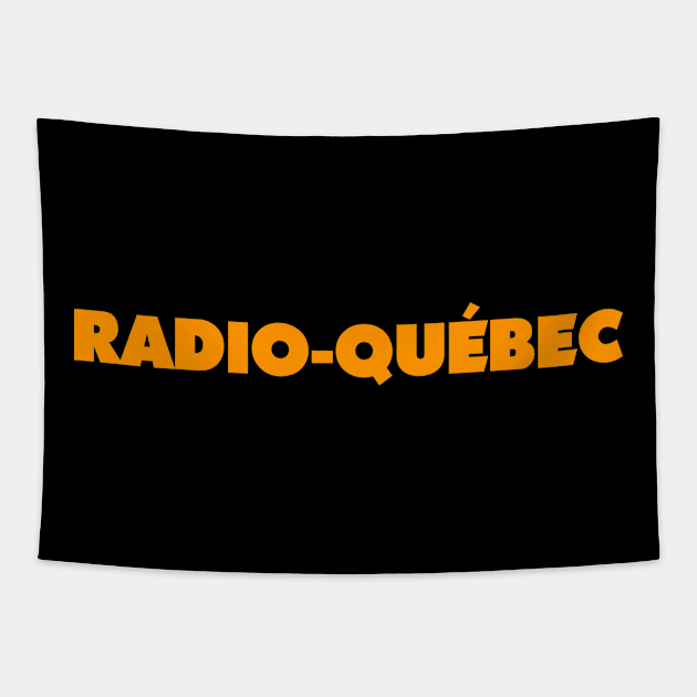 Radio-Québec front back Tapestry by JulieVie Design