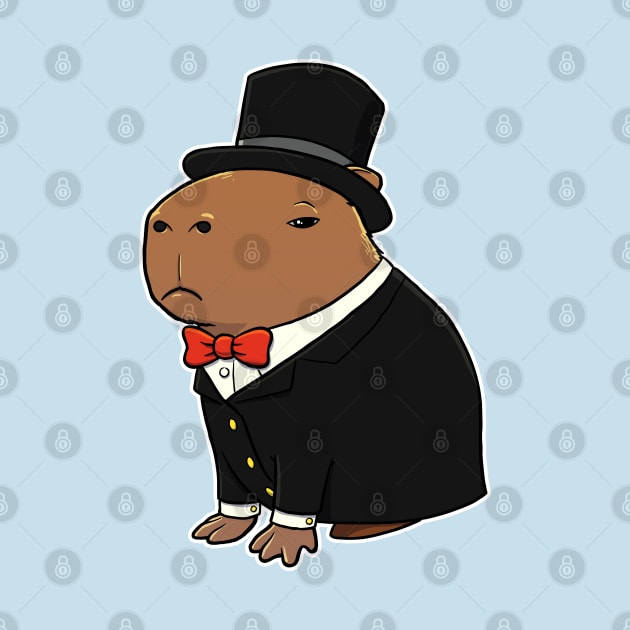Gentleman Capybara Groom by capydays