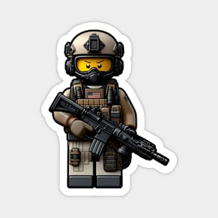 Tactical LEGO Magnet