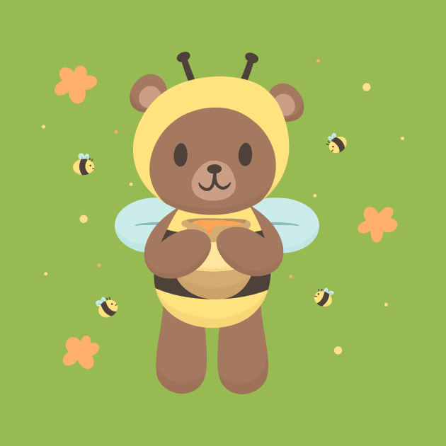 Honey Bear by KammyBale