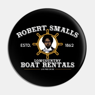 Roberts Smalls Lowcountry Boat Rentals Pin