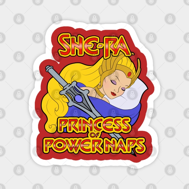 She-Ra, Princess of Power Naps Magnet by Ellador