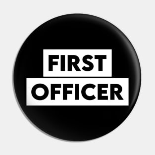 First Officer Pin