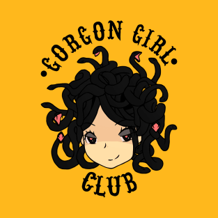 Gorgon Girl Club Medusa Snake Hair E-Girl T-Shirt