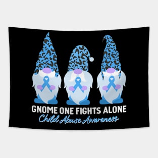 Child Abuse Prevention Awareness Month Blue Ribbon gift idea Tapestry