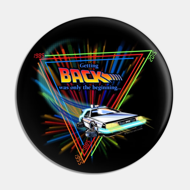 Back to the Future Vintage Pin by FlamingFox