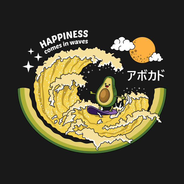 Avocado Wave by spacedowl