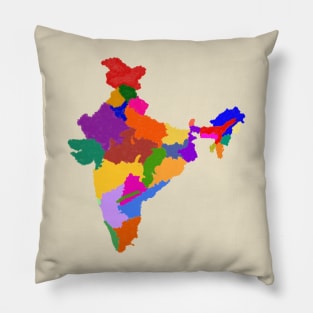 India Holi India States Pillow