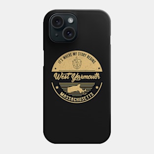 West Yarmouth Massachusetts It's Where my story begins Phone Case