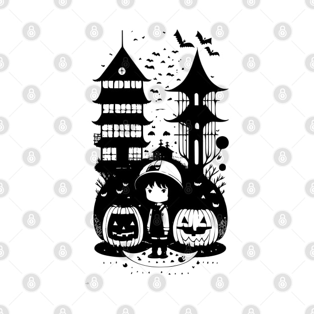 Halloween Girl by SanTees