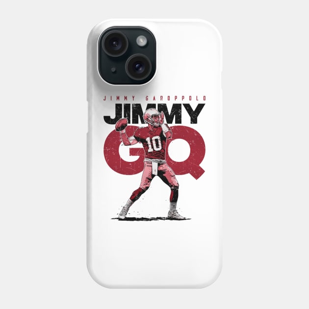 Jimmy Garoppolo San Francisco Jimmy GQ Phone Case by MASTER_SHAOLIN