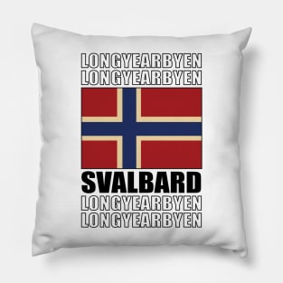 Flag of Svalbard Pillow